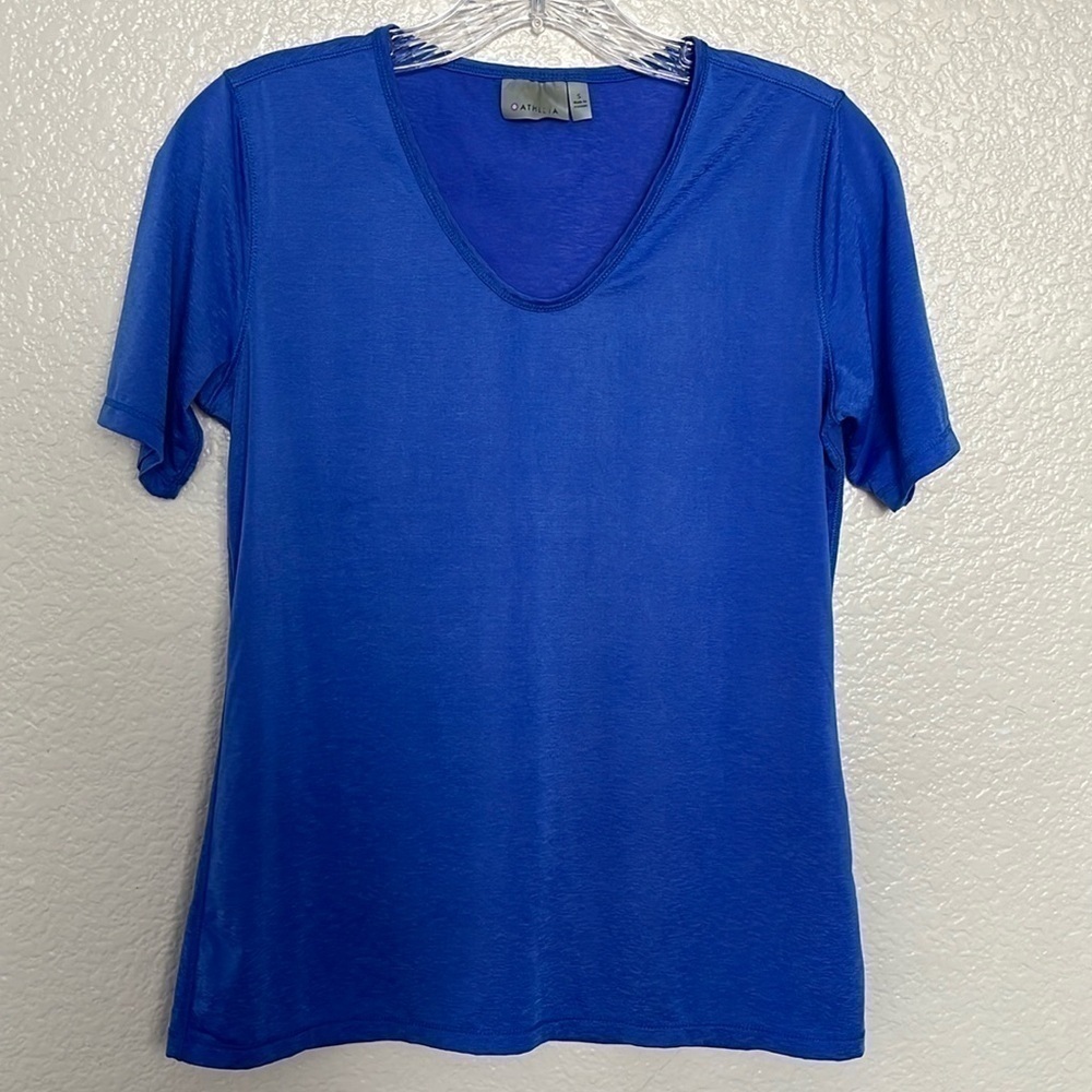 Athleta Women's Blue Workout Top Size S
